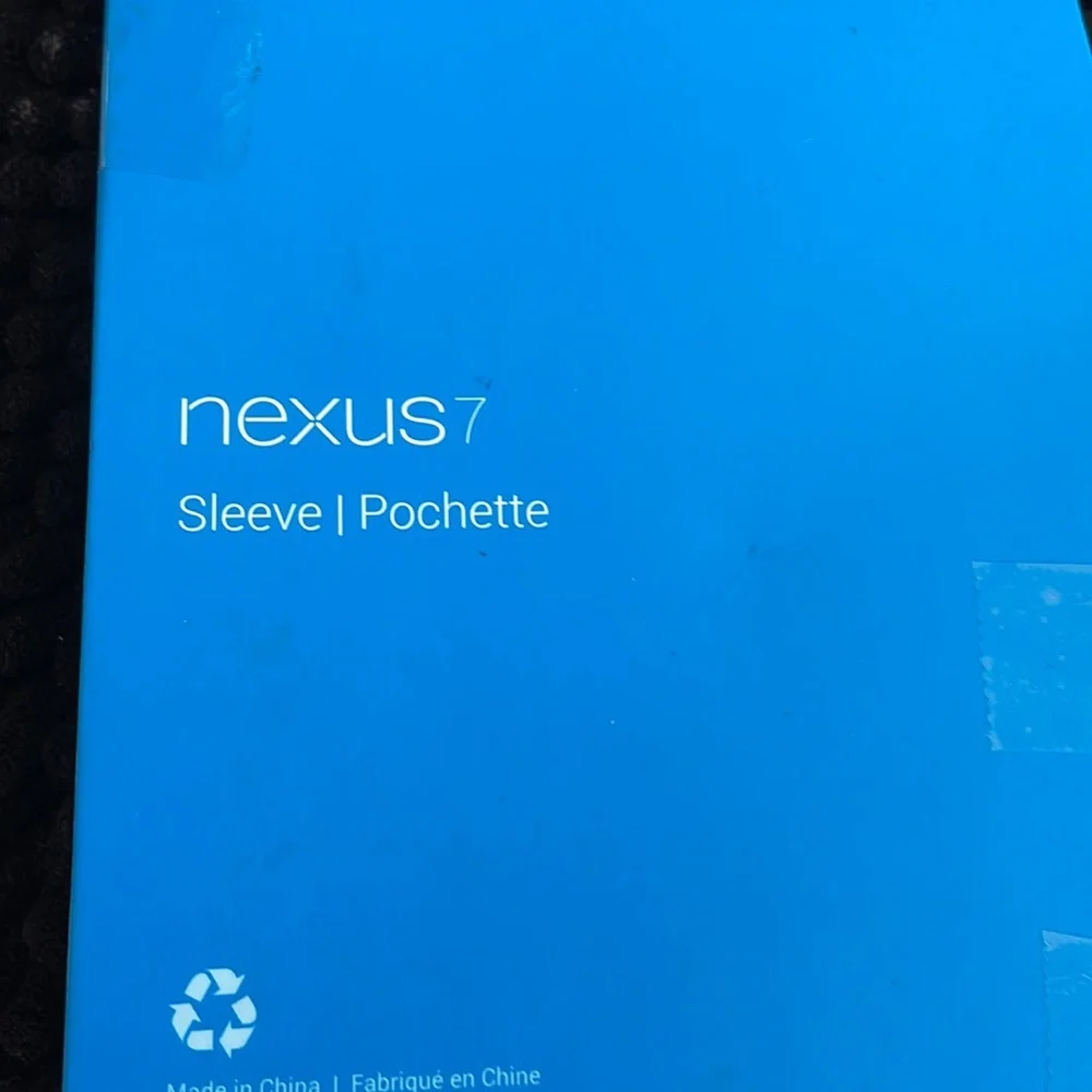 Bright orange nexus 7 sleeve pochette brand new